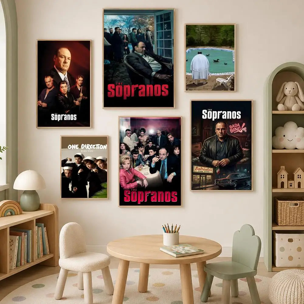 The Sopranos HD Wall Art Poster – Peel & Stick Waterproof Wall Art Poster Axl