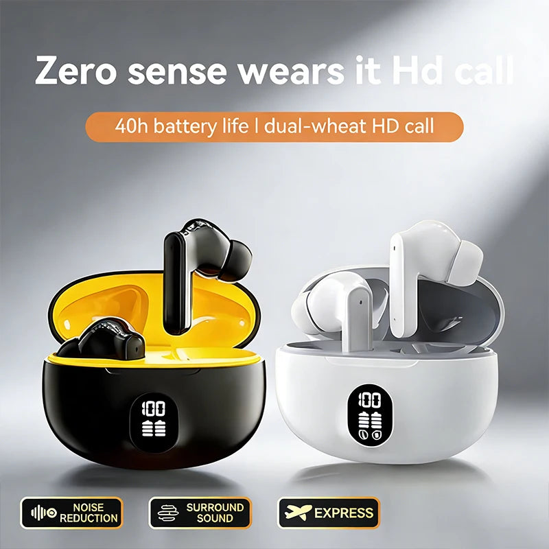 895B TWS Wireless Earbuds Bluetooth 5.3 Active Noise Cancel Wireless Earbuds Axl