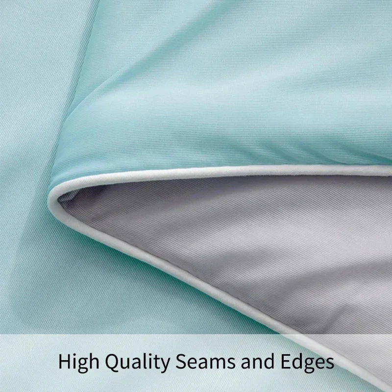 Ice Silk Cooling Blanket – Lightweight Summer Comforter Twin & King Cooling Blanket Axl