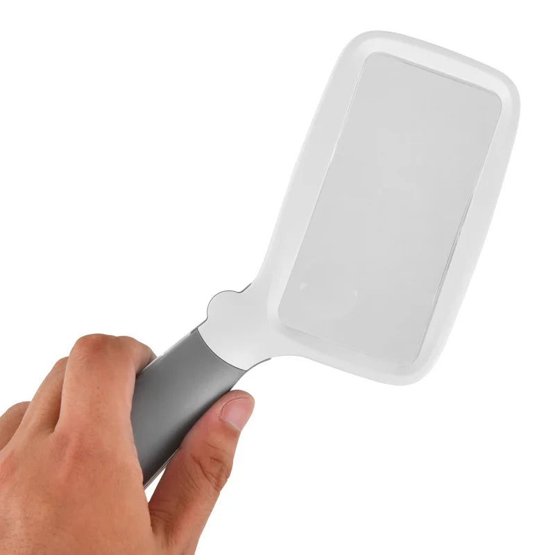 Folding LED Magnifying Glass 4X 8X USB Rechargeable – 5 LED Lights LED Magnifying Glass Axl