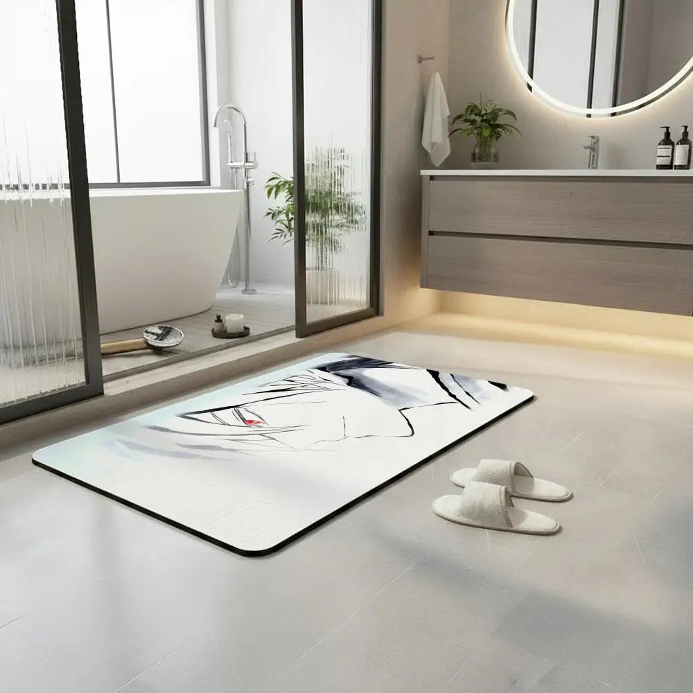 Nurarihyon no Mago Anime Diatomite Bath Mat – Quick Dry Anime Bath Mat Axl