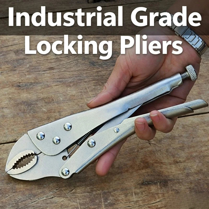 AIRAJ 7-Inch Locking Pliers – Heavy Duty Carbon Steel Clamp Locking Pliers Axl