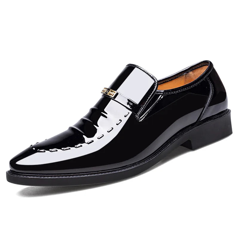 Men's Slip-On Oxford Dress Shoes | Sizes 34–47 | YBQJOO Men's Dress Shoes Axl black 38