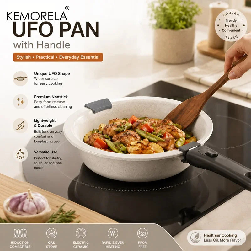 KEMORELA Ceramic Coated Aluminum Griddle Pan | Induction Ceramic Griddle Pan Axl