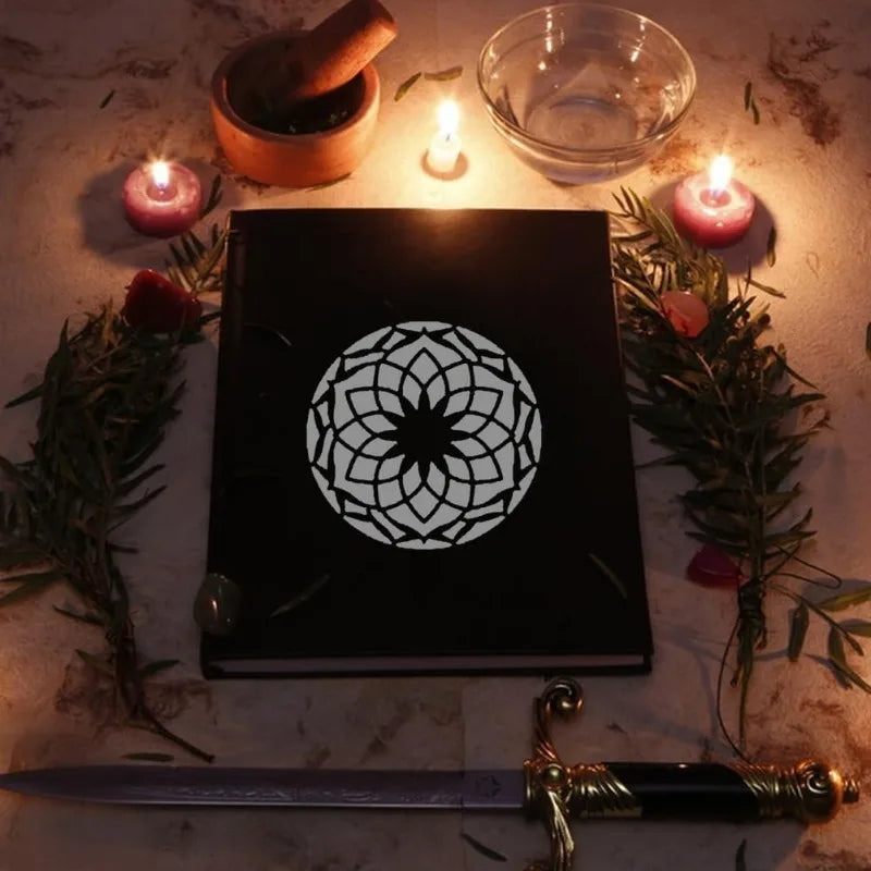Chakra Symbol Stencil 11.8" – Reusable Mandala DIY Art Stencil DIY Craft Stencil Axl