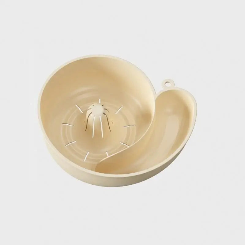 Vegetable Washing Basket & Salad Spinner Bowl | Fruit Drain Salad Spinner Basket Axl Beige