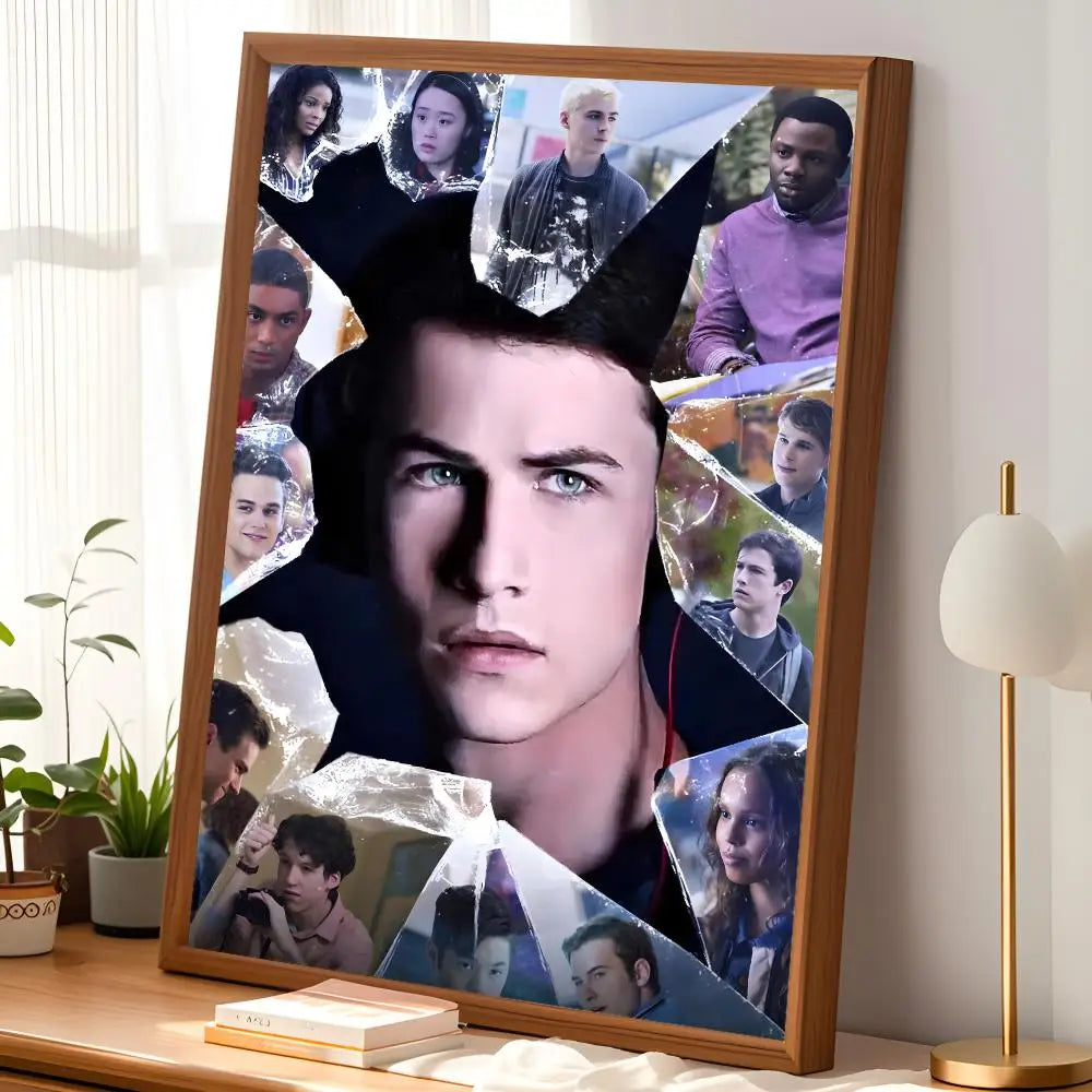 13 Reasons Why Poster – Self-Stick HD Waterproof Wall Art Wall Art Poster Axl