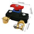 Car Battery Disconnect Switch 12V/24V 100A – RV Truck Boat Battery Disconnect Switch Axl Copper plated