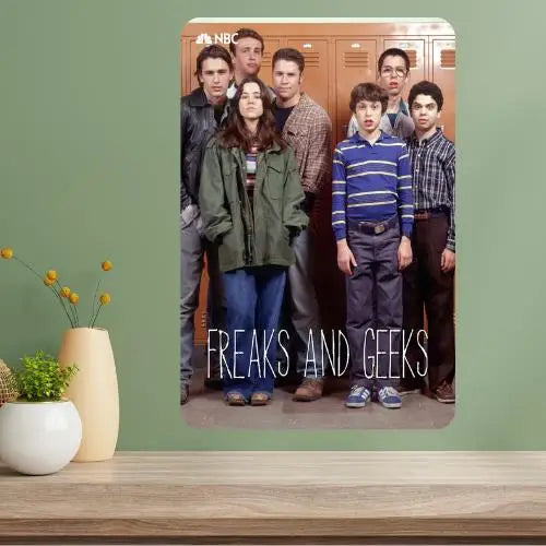 Freaks and Geeks TV Show Metal Poster Sign | Retro Wall Décor Metal Wall Sign Axl aluminum sign aluminum 14x20cm