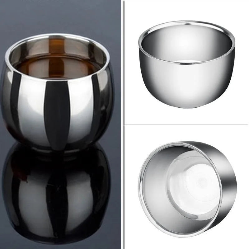 120ml Double Wall Stainless Steel Mini Mug – Insulated Cup Insulated Mini Mug Axl