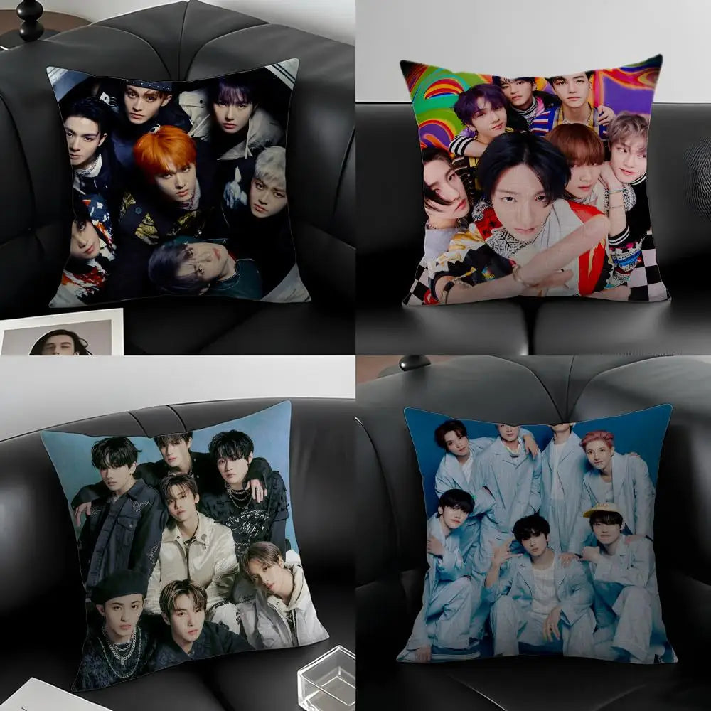 NCT Dream Kpop Linen Cushion Cover | Sofa & Bedroom Decor Decorative Cushion Cover Axl