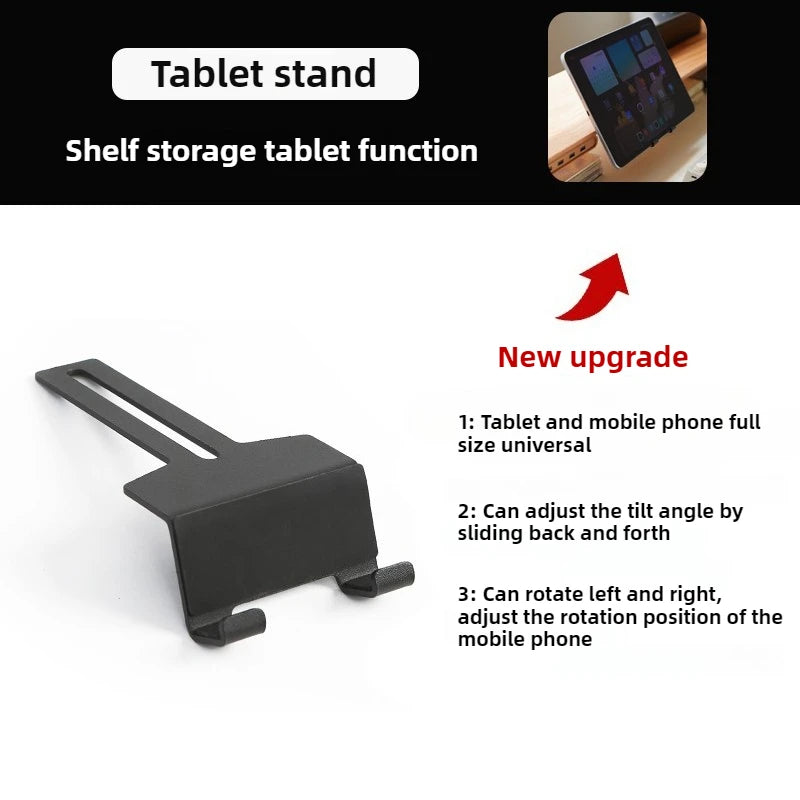Monitor Height Riser Bracket – Modular Desktop Storage Rack Monitor Riser Rack Axl Tablet Stand