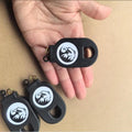 Black Outdoor Rebound Keychain Clip – Multi-Function Quick-Release Keychain Clip Axl 1Pc