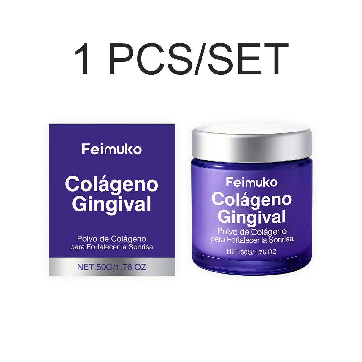 Collagen Teeth Whitening Powder – Hydroxyapatite Enamel Care Teeth Whitening Powder Axl B 1PCS