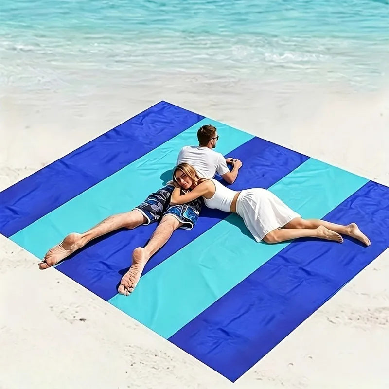 Large Sandproof Beach Blanket for 4–7 Adults | Picnic Mat Outdoor Picnic Blanket Axl