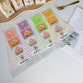 100 Pcs Disposable Triangle Sandwich Bags – Clear Food Wrap Food Packaging Bags Axl onesize one size