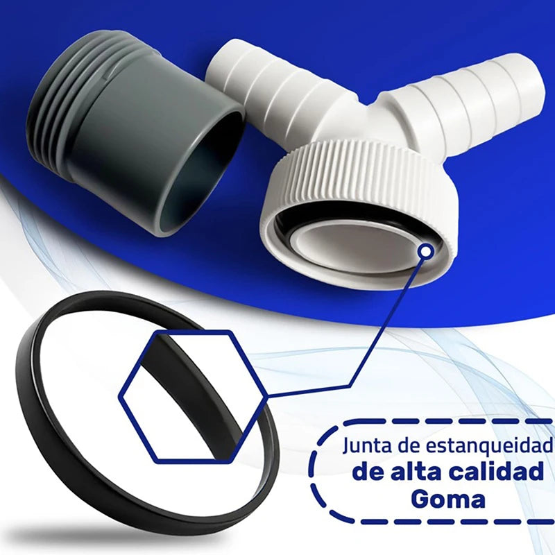 Y-Shape Drain Adapter – Dishwasher & Washing Machine Connector Drain Hose Adapter Axl