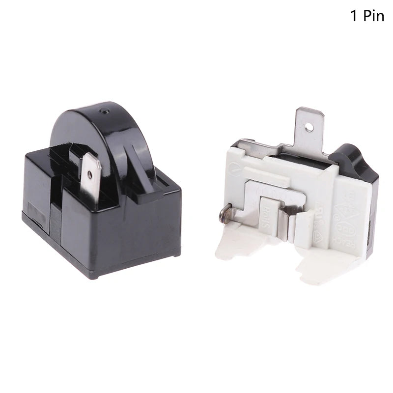 Refrigerator PTC Start Relay & Overload Protector 1/2 Pin 15Ω Compressor Start Relay Axl 1pin 15 ohm