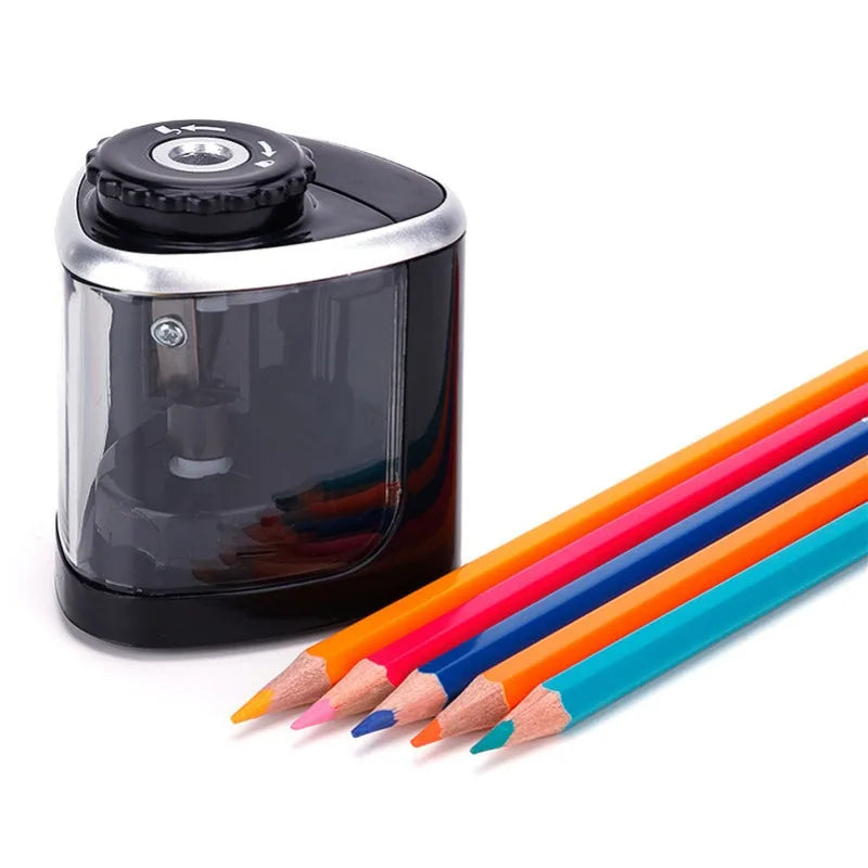 Electric Pencil Sharpener Touch Switch – 6-8mm & Color Pencils Electric Pencil Sharpener Axl