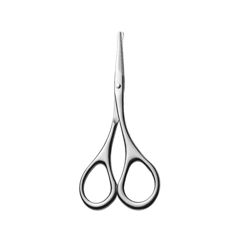 Stainless Steel Grooming Scissors Set – Eyebrow, Nose & Beard Grooming Scissors Set Axl 1042 Round-tip sciss
