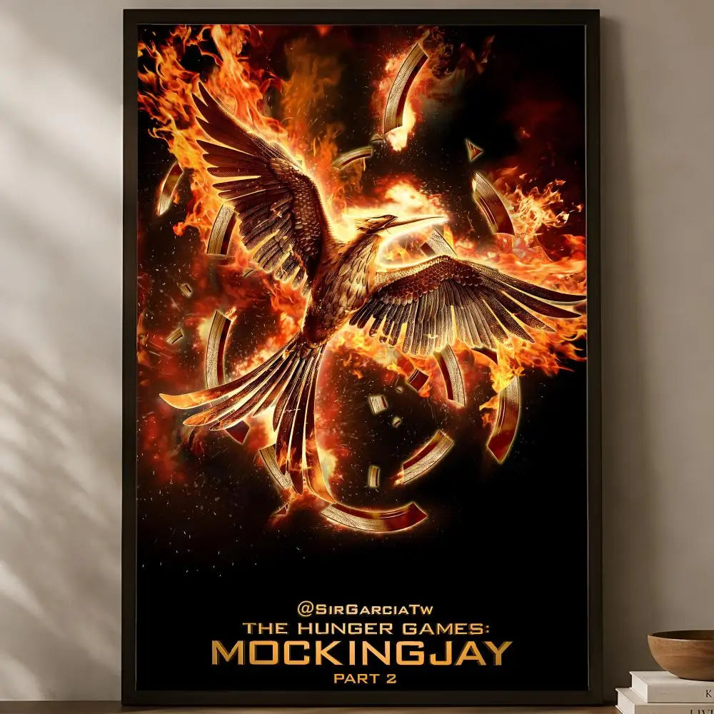 Hunger Games HD PVC Wall Art Poster – Self-Stick & Waterproof PVC Wall Poster Axl White16 15X20cmNoframe