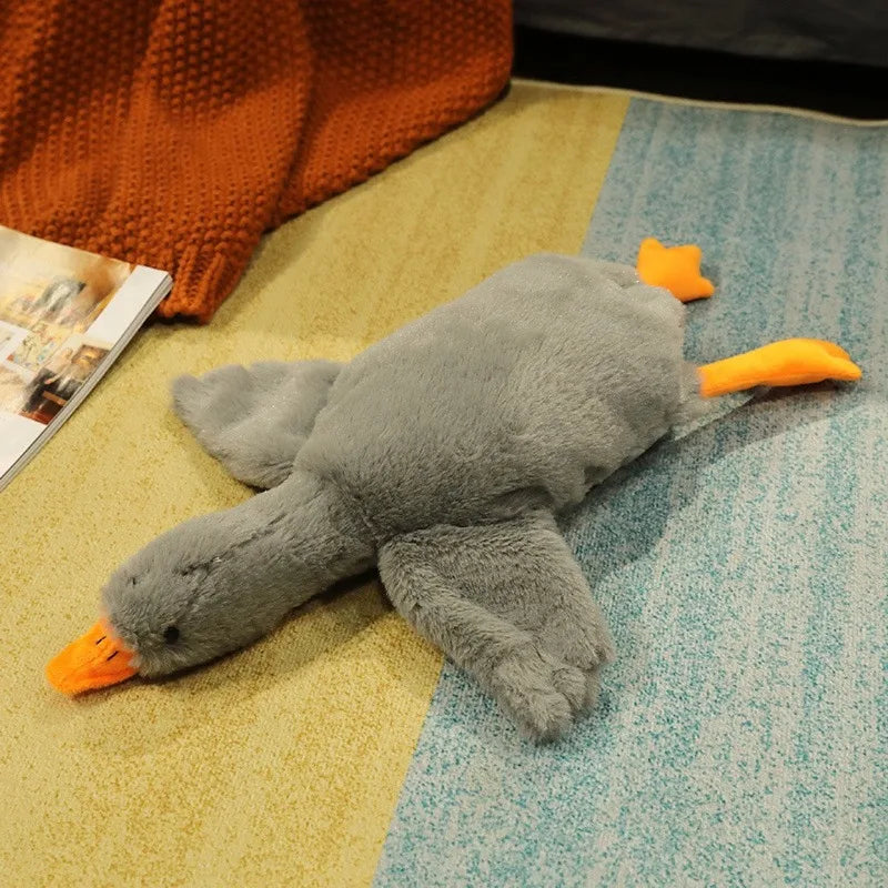 50cm Duck Plush Toy for Dogs & Cats – Soft Colorful Pet Buddy Pet Plush Toy Axl Grey