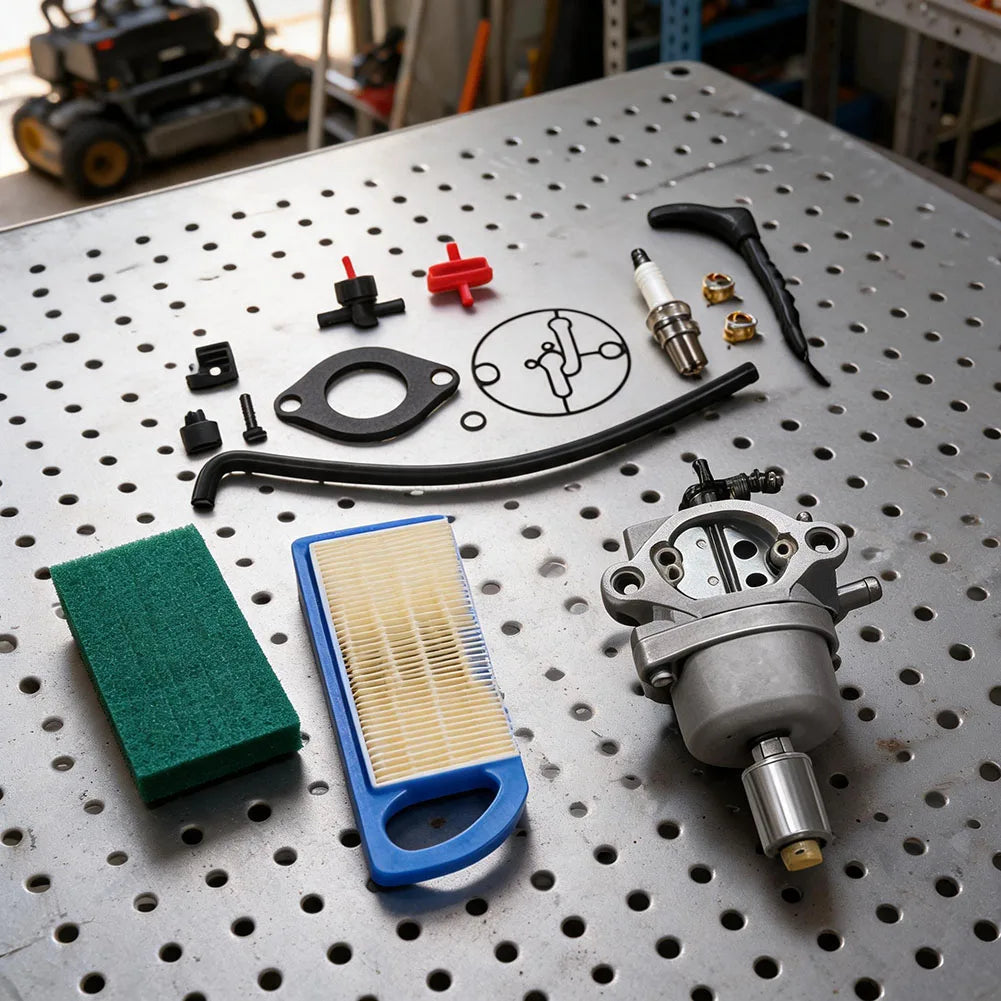 Carburetor Kit 799727 698620 791886 + Air Filter 14–18HP Mower Lawn Mower Carburetor Kit Axl
