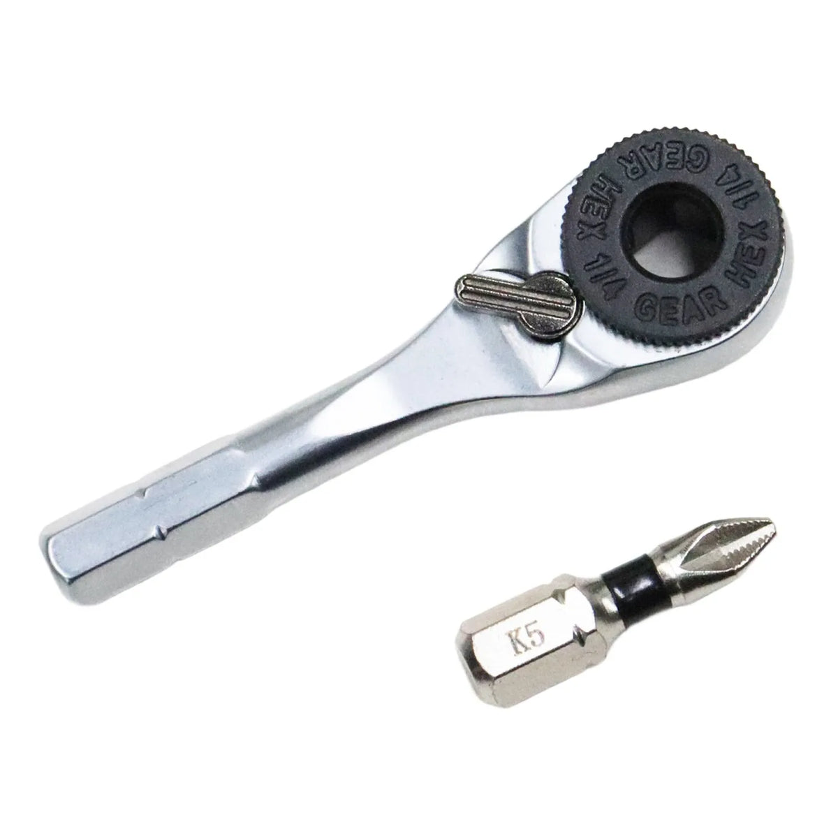 1/4" Hex Mini Ratchet Wrench with Bits – Tight Space Tool Ratchet Wrench Set Axl type C China Mainland