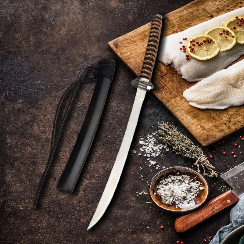Autumn Leaves Paring Knife Set – Sharp 7CR Steel Fruit Knife Paring Knife Set Axl