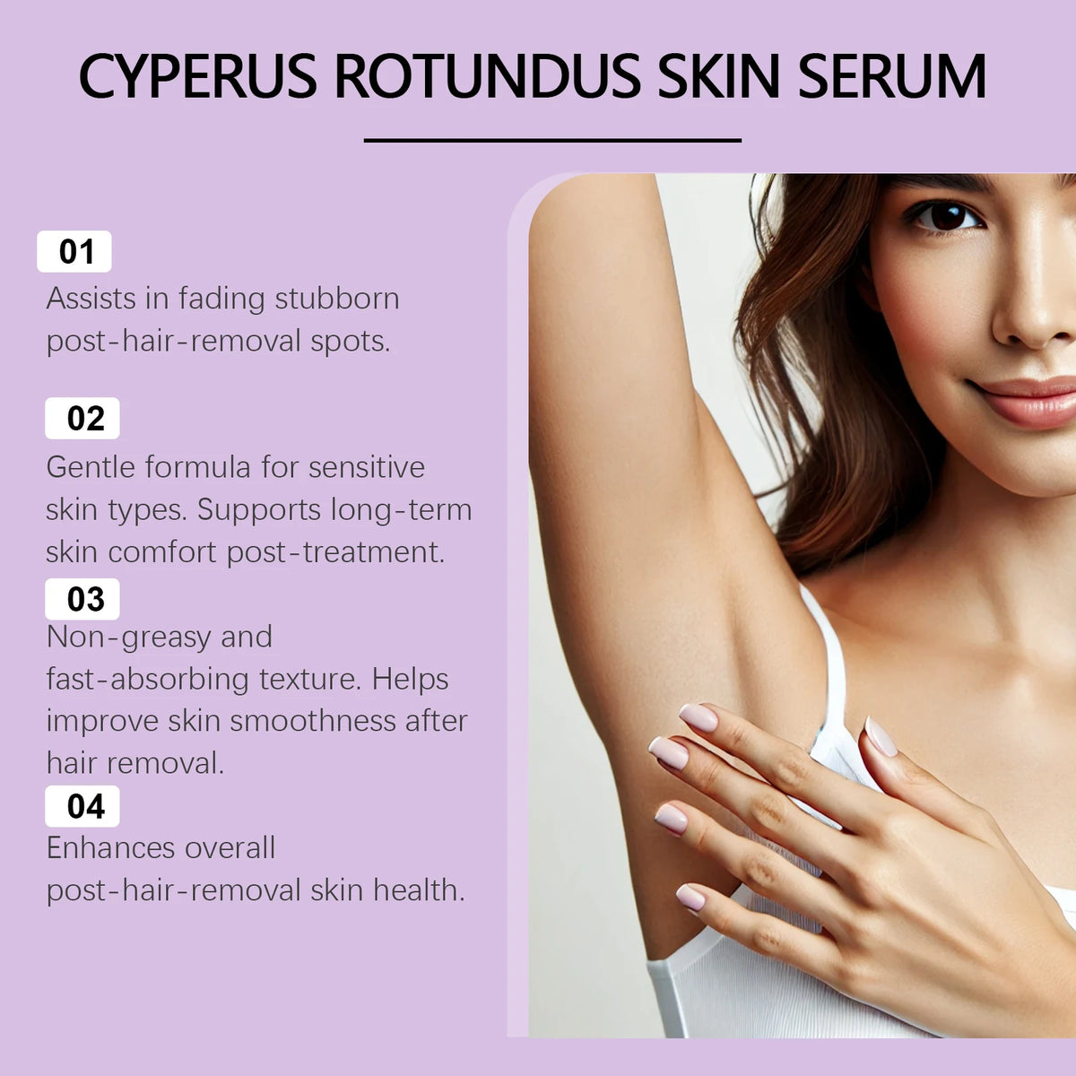 Cyperus Rotundus Hair Growth Inhibitor Serum 30ml Hair Growth Inhibitor Serum Axl