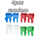 4-Pack Electric Toothbrush Head Covers – Ventilated Travel Case Toothbrush Head Cover Axl 4pcs random