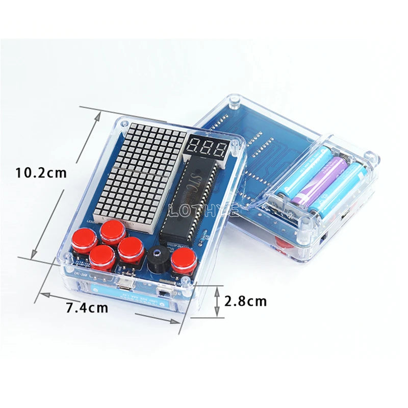 DIY Retro Pixel Game Console Soldering Kit – Snake & Racing DIY Electronics Kit Axl