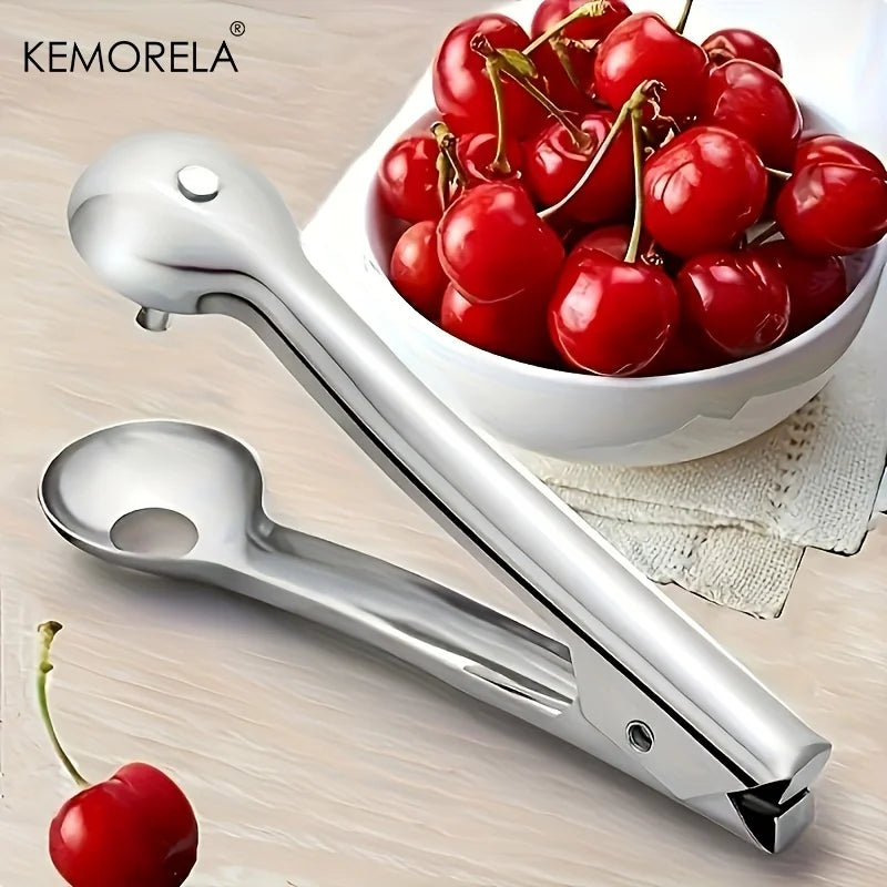 KEMORELA Stainless Steel Fruit Corer – Cherry, Jujube & Hawthorn Fruit Corer Tool Axl