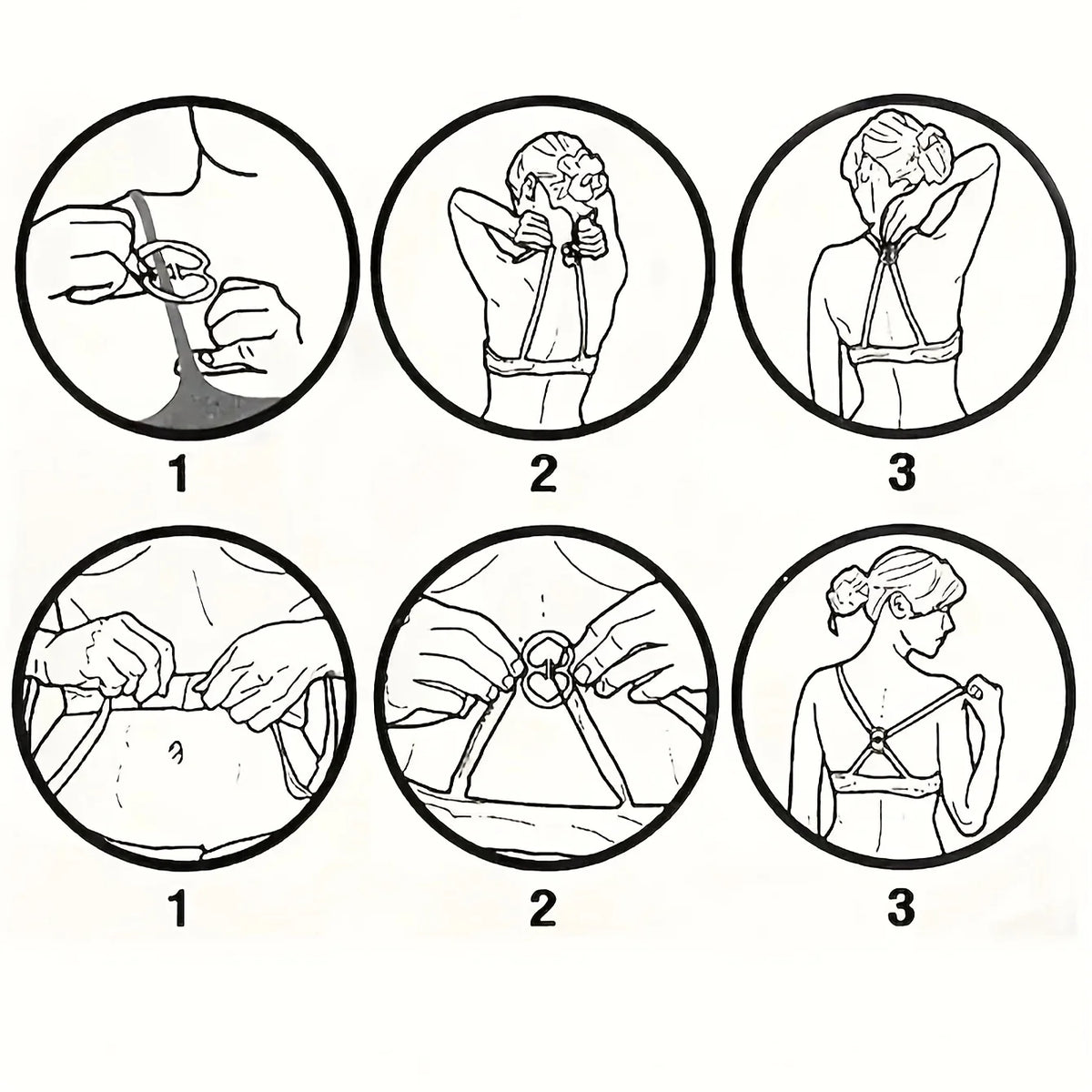 10-Pack Invisible Bra Shoulder Clips – Anti-Slip Strap Holders Bra Strap Clips Axl