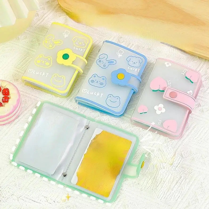Mini Card Holder Album – Cute Portable ID & Photo Organizer Card Holder Album Axl