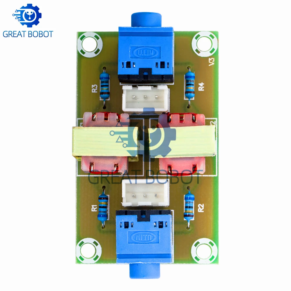 XH-M372 Stereo Audio Ground Loop Isolator Noise Filter Module Audio Isolator Module Axl
