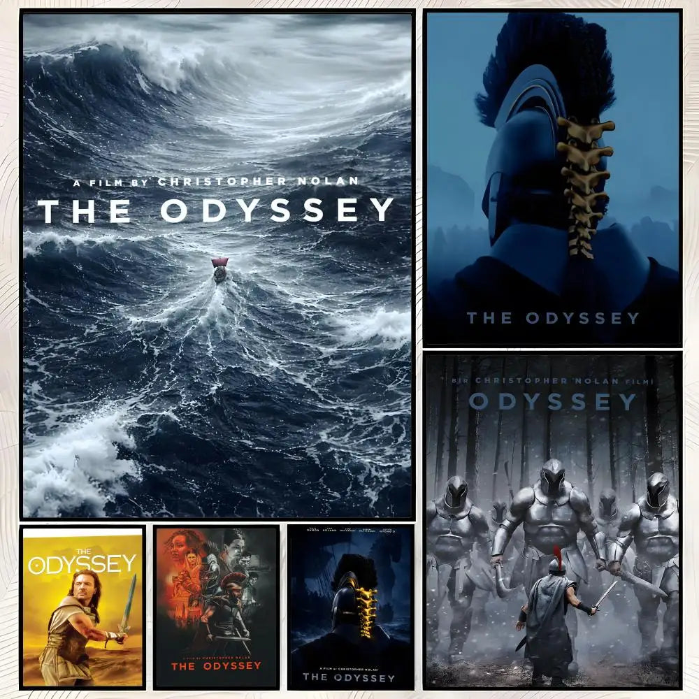 The Odyssey Self-Stick HD PVC Wall Art Poster | Waterproof Wall Art Poster Axl