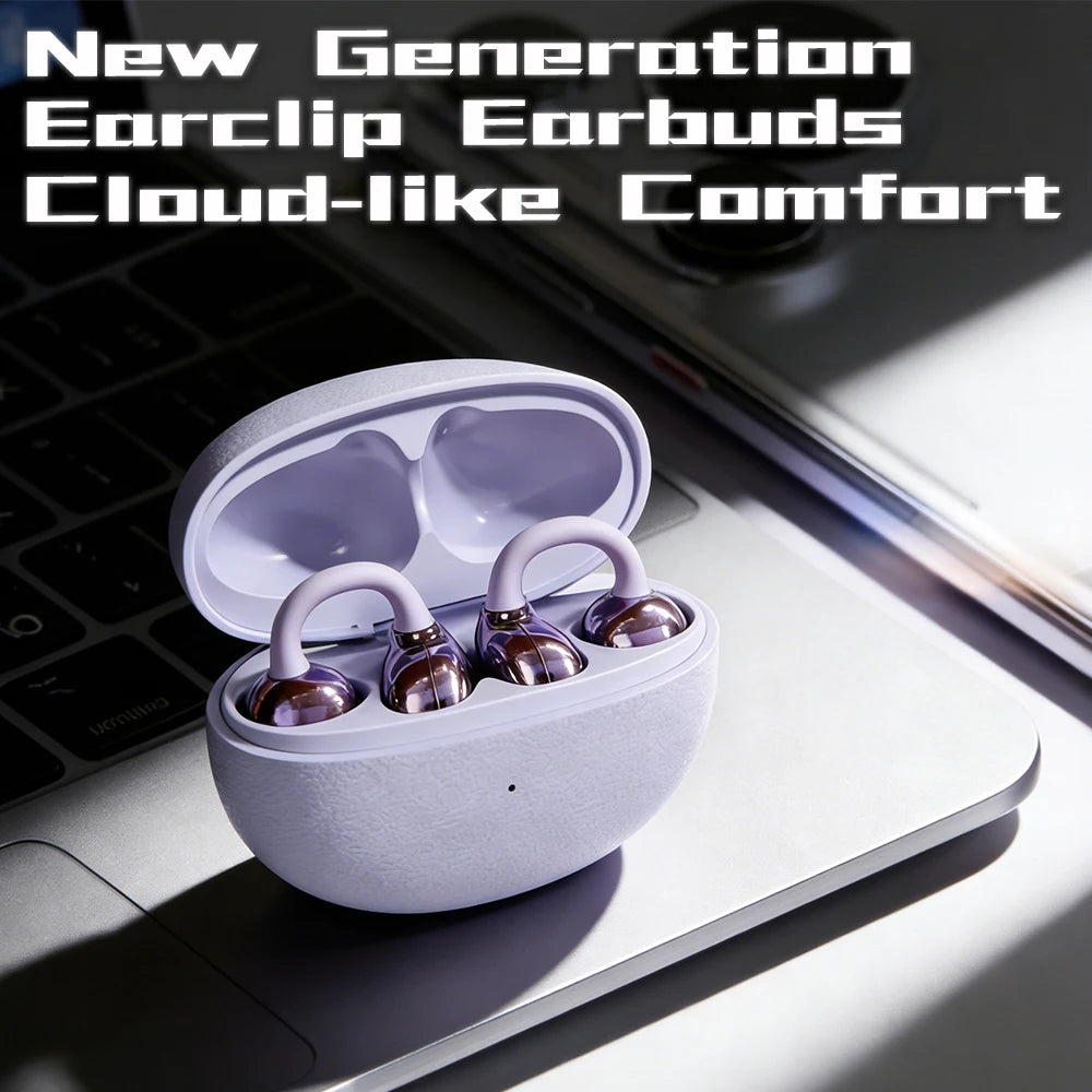 CX11 Wireless Bluetooth Clip-Ear Headphones with Mic Wireless Headphones Axl