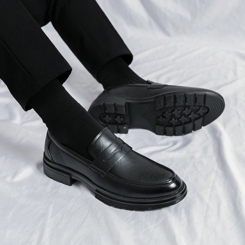 Men's Slip-On Dress Shoes – Business, Wedding & Formal Style Men's Dress Shoes Axl