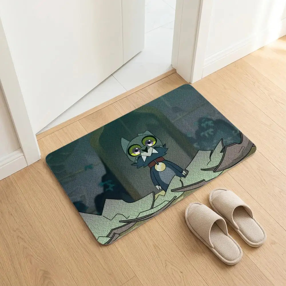 Owl House Diatomite Bath Mat – Quick Dry & Non-Slip Floor Mat Diatomite Bath Mat Axl White3 30x45cm