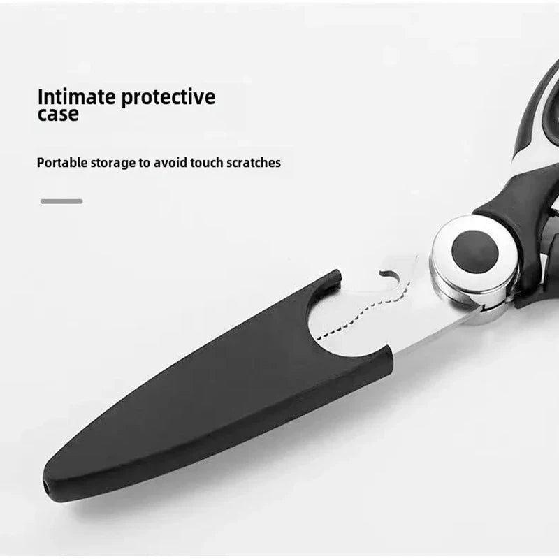 Stainless Steel Kitchen Scissors – Multi-Purpose Cooking Shears Kitchen Scissors Axl