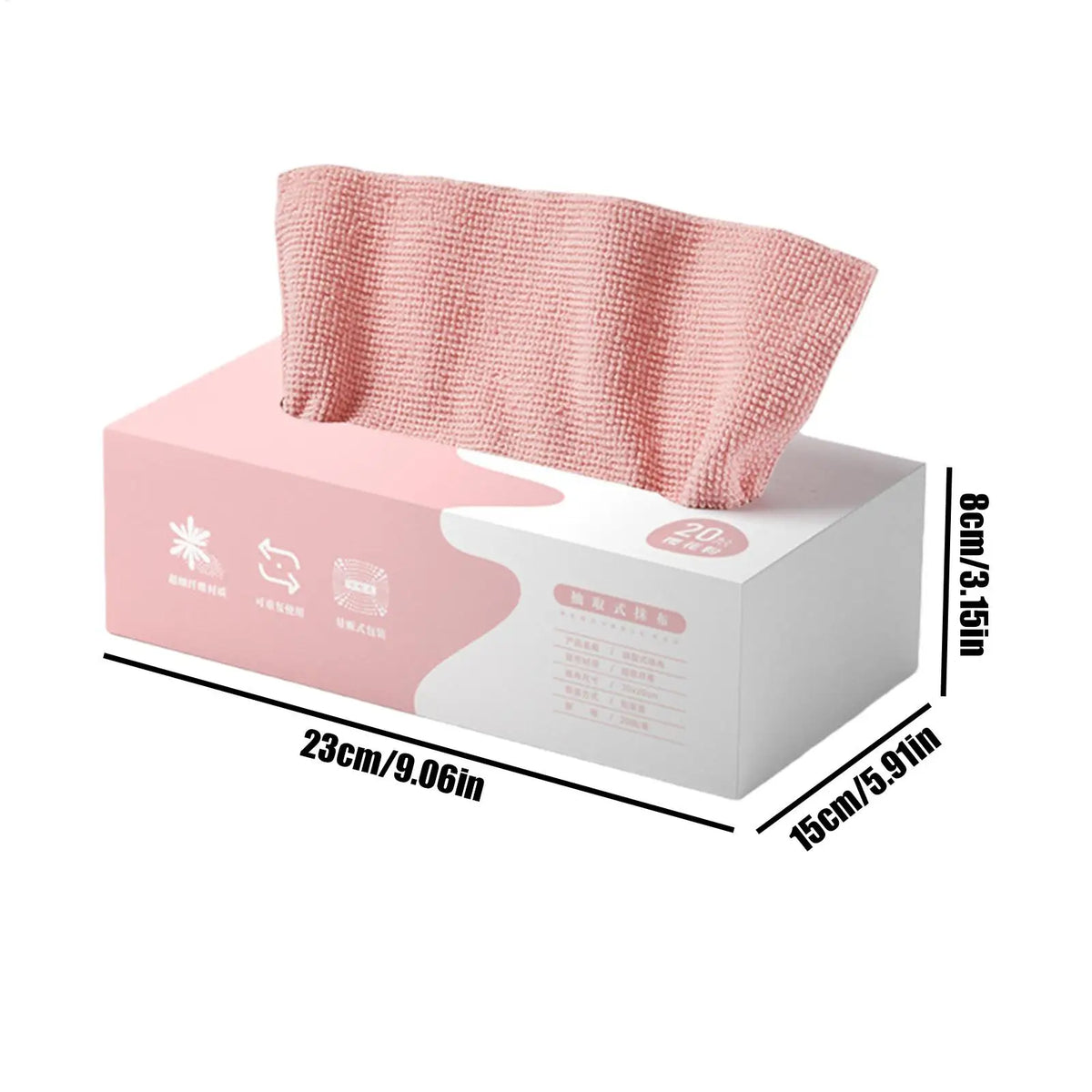 20-Pack Microfiber Cleaning Cloths – Kitchen Dish Rags & Towels Microfiber Cleaning Cloths Axl