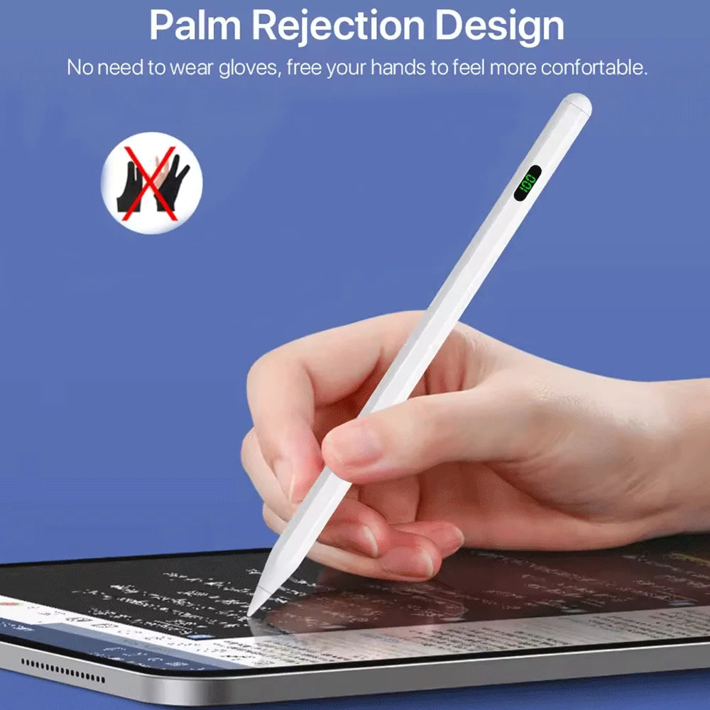 Digital Stylus Pen for iPad – Palm Rejection & Power Display iPad Stylus Pen Axl