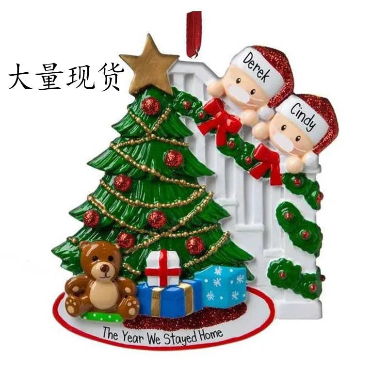Reindeer Family Christmas Tree Ornament Pendant | 2–6 People Christmas Tree Ornament Axl style 7 4