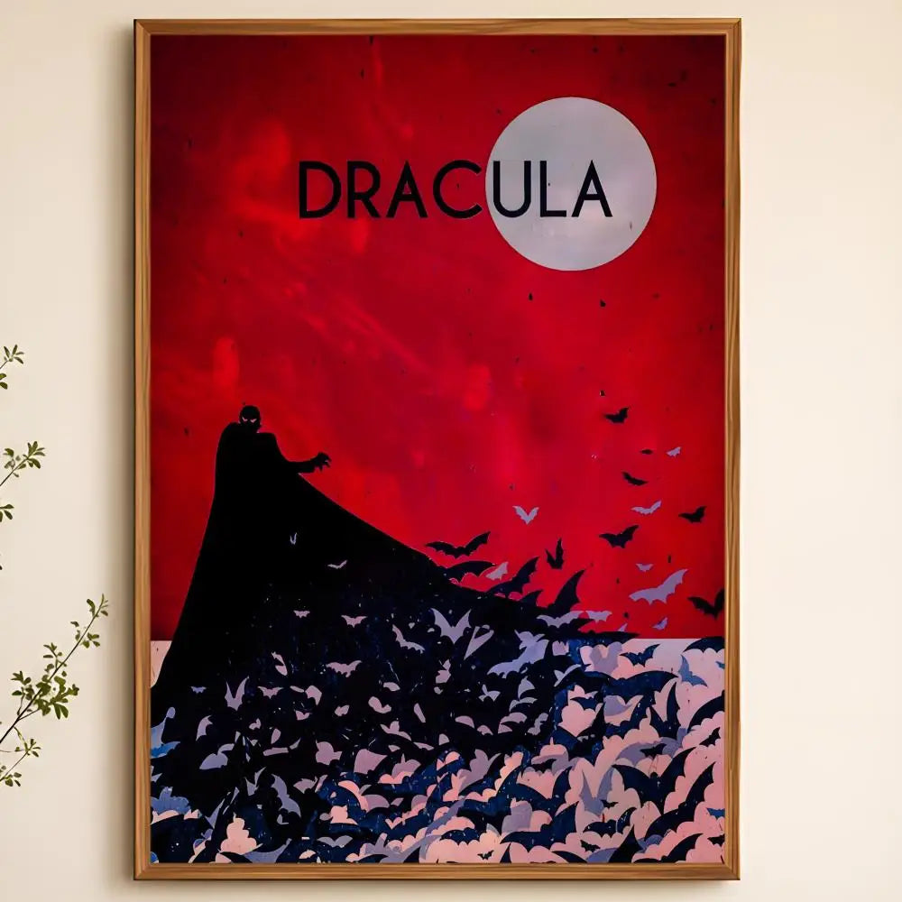 Vampire Hand PVC Wall Poster – Peel & Stick HD Art Decor Wall Art Poster Axl White13 60X90cmNoframe