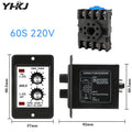 ATDV-Y Dual Repeat Cycle Time Relay 220V – 10 Timing Ranges Cycle Timer Relay Axl 60S 220V
