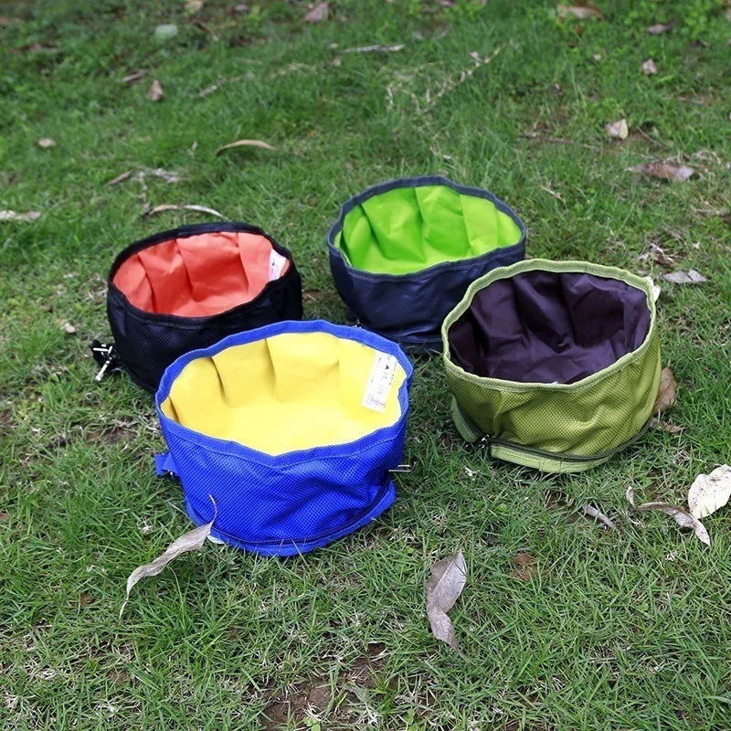 1100ml Foldable Dog Travel Bowl – Portable Collapsible Pet Bowl Foldable Pet Bowl Axl