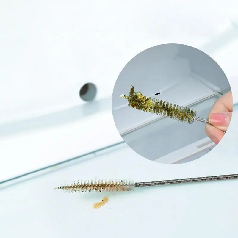 5-Piece Fridge Drain Cleaning Kit – Brush, Syringe & Hose Drain Cleaning Kit Axl