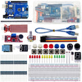 Arduino Uno R3 Starter Kit – Sensors, Breadboard & LED Electronics Learning Kit Axl Maker Kit