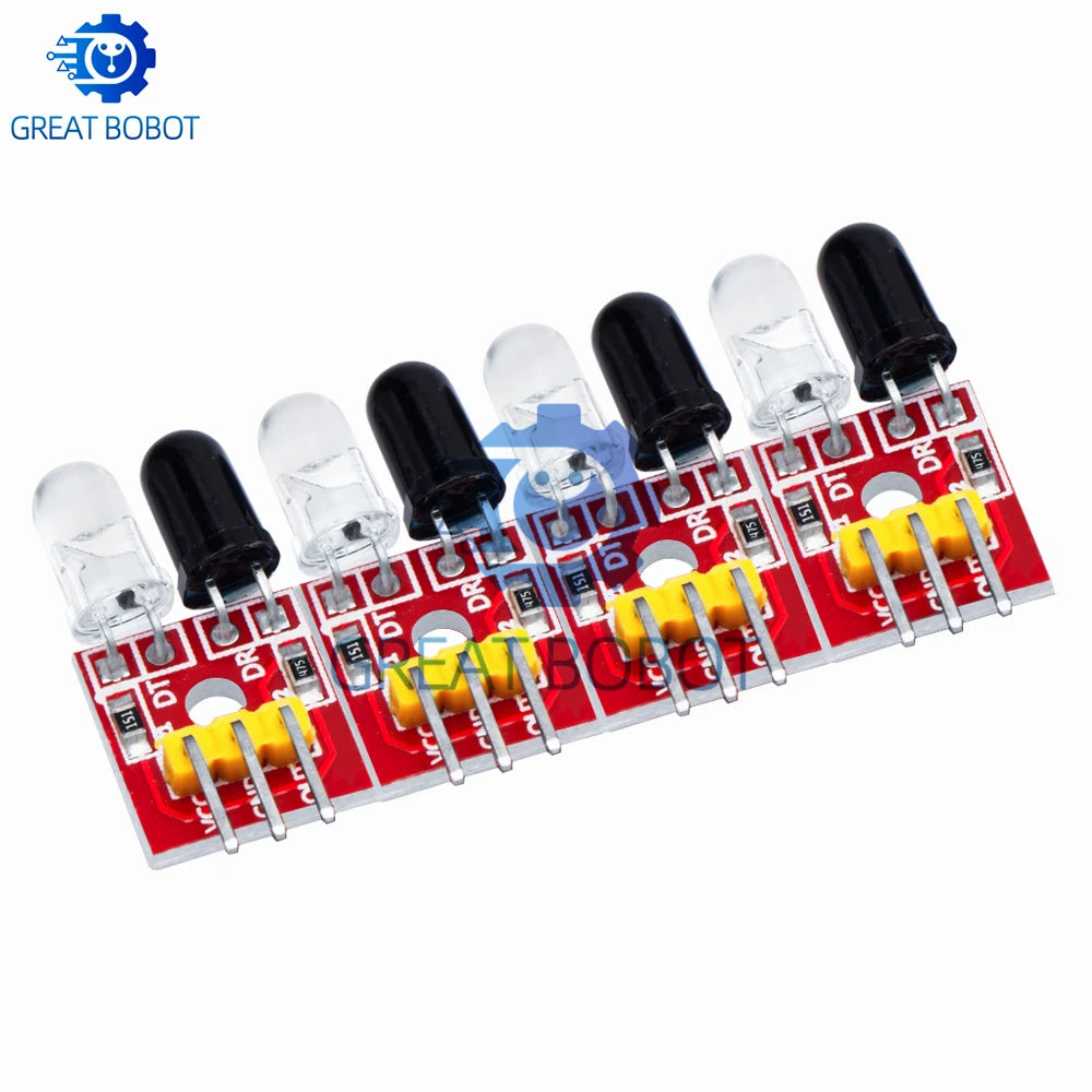 4-Channel IR Tracking & Obstacle Avoidance Module | Robots & Cars IR Sensor Module Axl